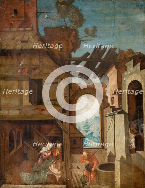 Nativity, c1530-1550. Creator: Herri met de Bles.