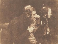 Thomas Duncan and His Brother, 1843-47. Creators: David Octavius Hill, Robert Adamson, Hill & Adamson.