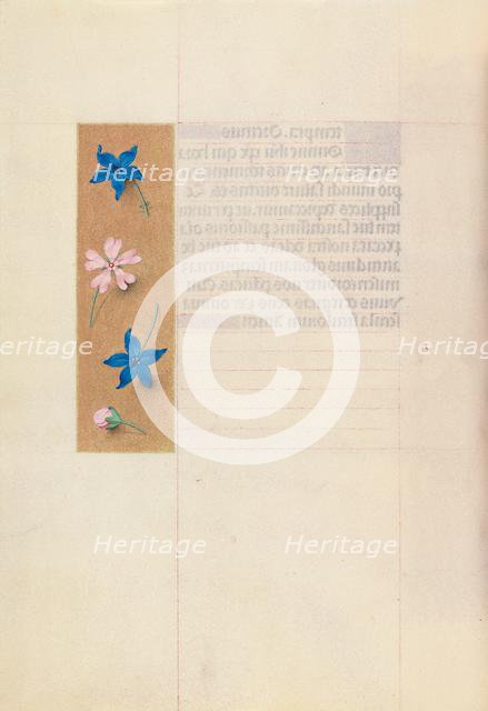 Hours of Queen Isabella the Catholic, Queen of Spain: Fol. 65v, c. 1500. Creator: Master of the First Prayerbook of Maximillian (Flemish, c. 1444-1519); Associates, and.