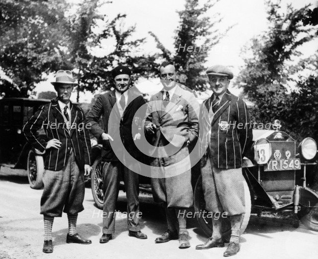 JCC Interclub Trial, 27th June 1929. Artist: Unknown