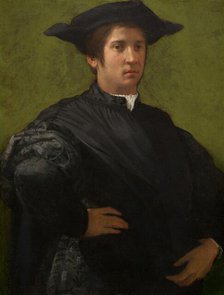 Portrait of a Man, early 1520s. Creator: Rosso Fiorentino.