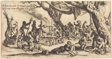 The Feast of the Bohemians, 1621. Creator: Jacques Callot.