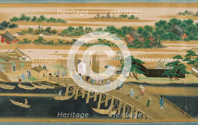 Famous Sites of the Sumida River, Second Half of the 18th cen.. Artist: Anonymous  