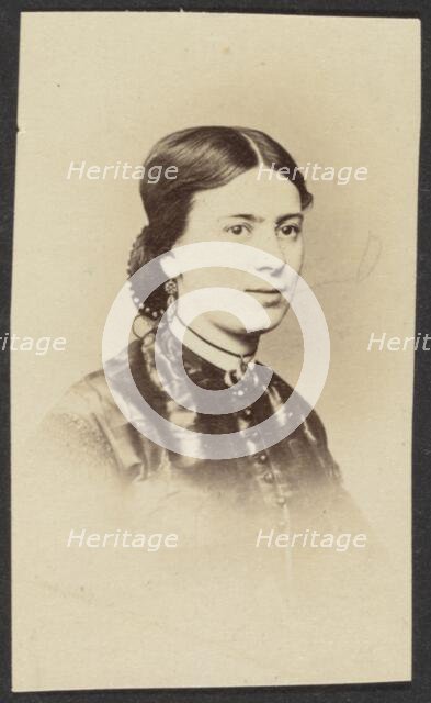 Portrait of a Woman, late 19th century. Creator: Unknown.