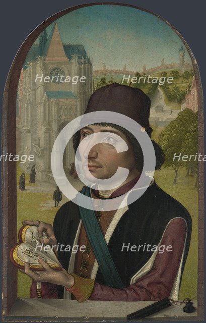 Portrait of a Young Man, c. 1480. Artist: Master of St. Gudule (active End of 15th cen.)