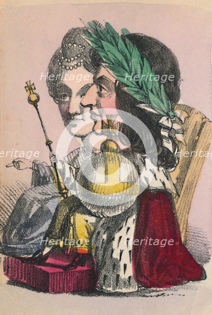 'William & Mary', 1856. Artist: Alfred Crowquill.