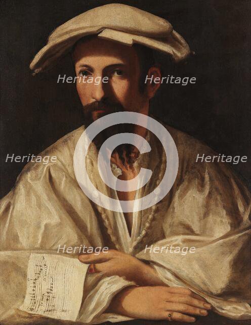 Portrait of a Musician, c1518-1520. Creator: Rondani, Giovanni Maria Francesco (1490-1550).