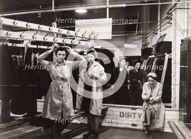 Munitions work, County Industries, York, Yorkshire, 1943. Artist: Unknown