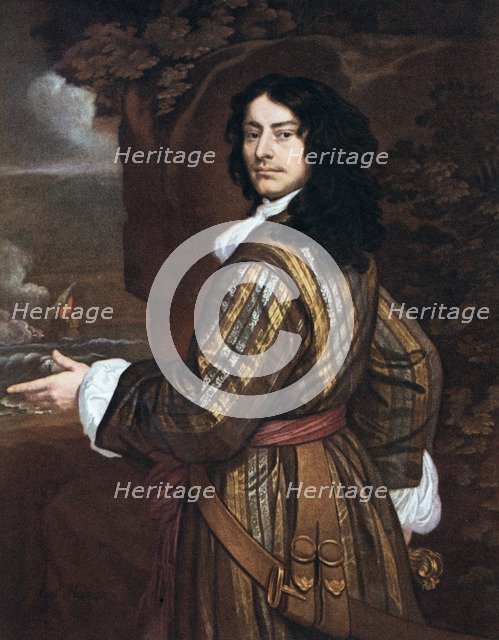 Admiral Sir John Harman, English naval officer, (19th century). Artist: Unknown