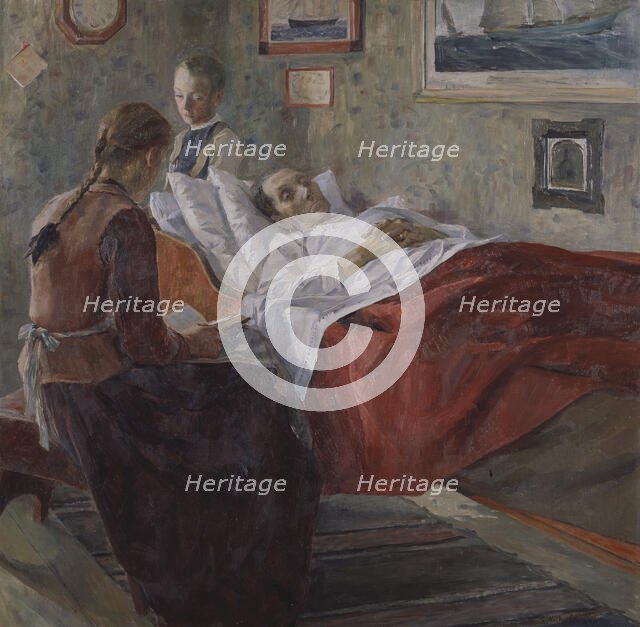 Resignation, 1895. Creator: Carl Wilhelmson.