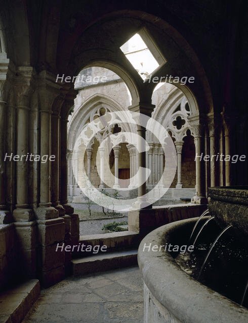 Royal Monastery of Santa Maria de Poblet, Vimbodí, Tarragona province, Catalonia, Spain, 1998. Creator: LTL.