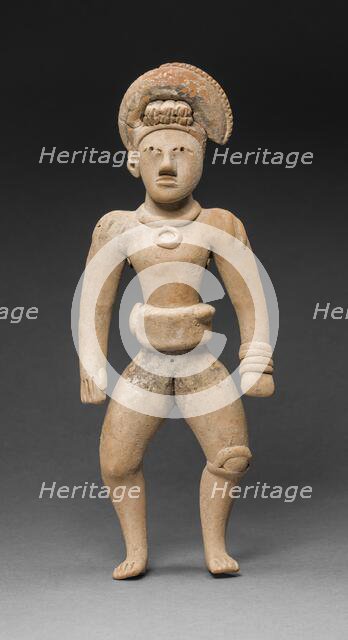 Ballplayer Figurine, A.D. 800/1400. Creator: Unknown.