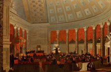 The House of Representatives, 1822, probably reworked 1823. Creator: Samuel Finley Breese Morse.