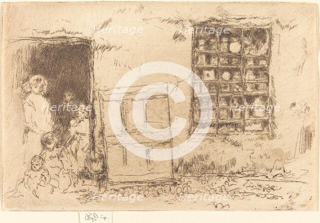 The Village Sweet-Shop, 1887. Creator: James Abbott McNeill Whistler.