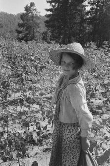 Lucille Burroughs, Hale County, Alabama, 1936. Creator: Walker Evans.