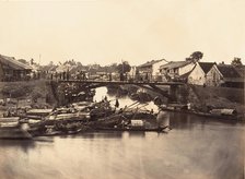 Vue de la Ville Chinoise (Cholen) Feuille No. 2, Saïgon, Cochinchine, 1866. Creator: Emile Gsell.