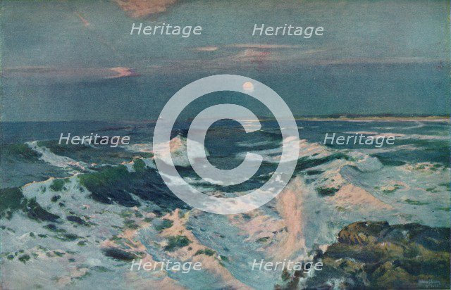 'Between The Sunset and the Moon', c1910. Artist: Albert Julius Olsson.