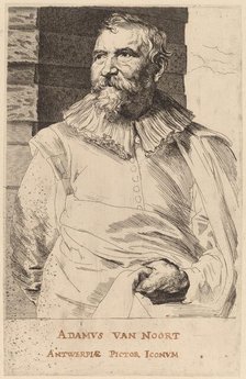 Adam van Noort, probably 1626/1641. Creator: Anthony van Dyck.