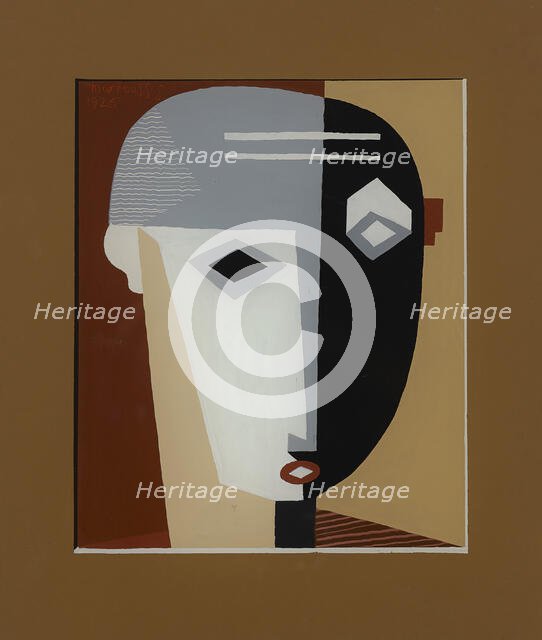 Tête (Head), 1926. Creator: Marcoussis, Louis (1883-1941).