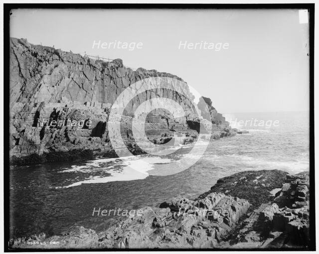 Devil's Pulpit, Bald Head Cliff, York, Maine, c1901. Creator: Unknown.