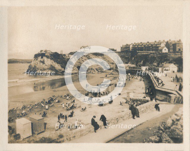 'Towan Beach - Newquay', 1927. Artist: Unknown.