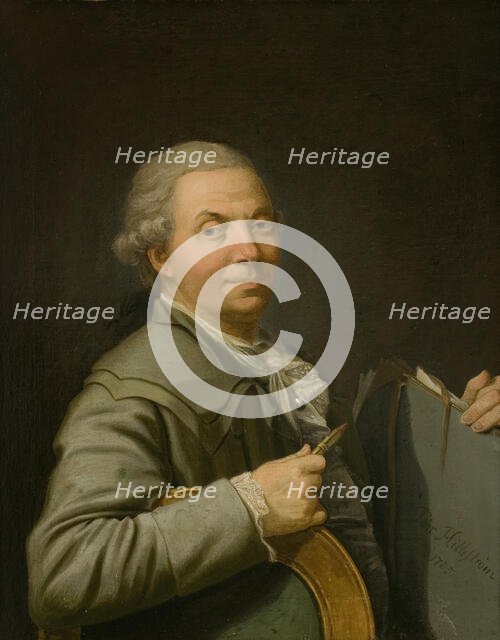 Self portrait, 1785. Creator: Per Hillestrom.