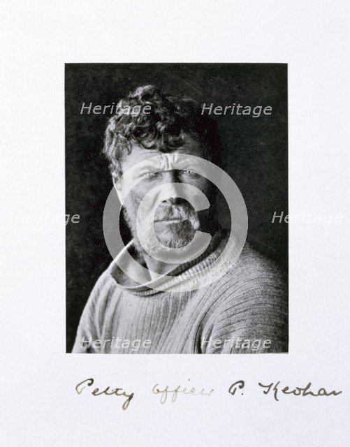 Petty Officer Patrick Keohane, a member of Captain Scott's Antarctic expedition, 1910-1913. Artist: Herbert Ponting