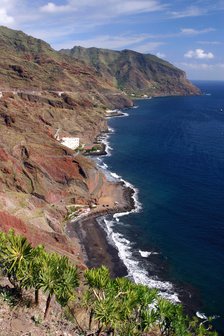 Anaga coastline, San Andres, Tenerife, Canary Islands, 2007.