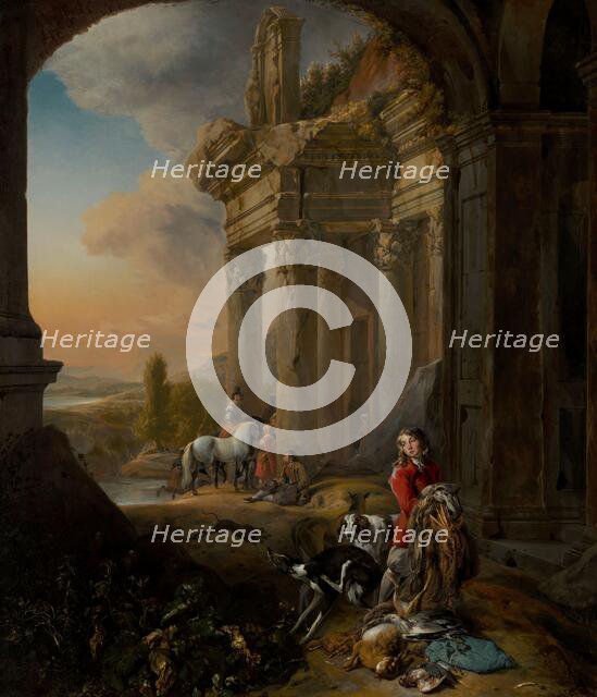 After the Hunt, c.1656. Creator: Jan Baptist Weenix.