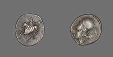 Stater (Coin) Depicting Pegasus Flying, 4th-3rd century BCE. Creator: Unknown.