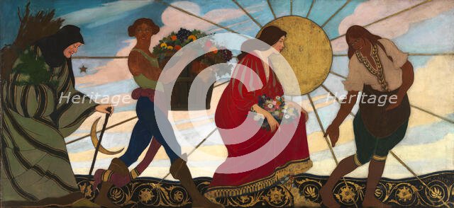 The Four Seasons, 1923. Creator: William Clarke Rice.