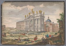 View of the Church Sint-Jan van Lateranen in Rome, 1700-1799. Creator: Anon.
