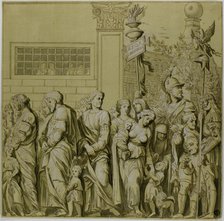 Triumphs of Julius Caesar: Canvas No. VII, 18th century. Creator: Unknown.