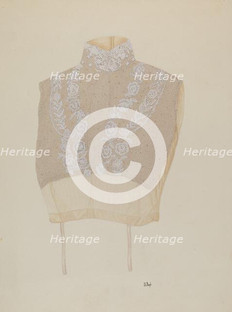 Waist, c. 1938. Creator: Joseph L. Boyd.