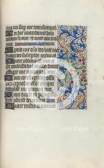 Book of Hours (Use of Rouen): fol. 130r, c. 1470. Creator: Master of the Geneva Latini (French, active Rouen, 1460-80).