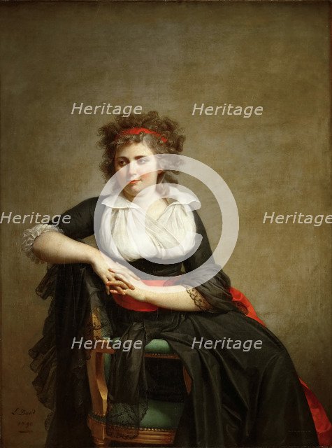 Robertine Tourteau, Marquise d'Orvilliers (1772-1862). Artist: David, Jacques Louis (1748-1825)