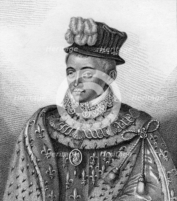 Henry Stuart, Lord Darnley, second husband of Mary, Queen of Scots, 1807.Artist: Rivers