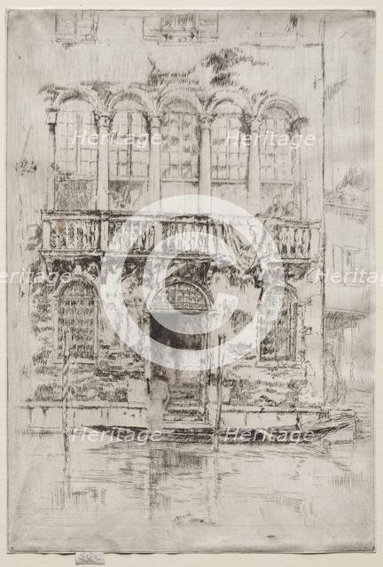 The Balcony, 1886. Creator: James McNeill Whistler (American, 1834-1903).