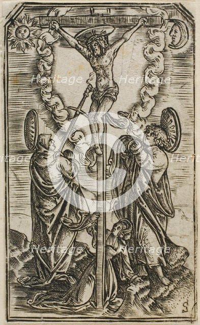 Christ on the Cross, 1500/25. Creator: Master S.