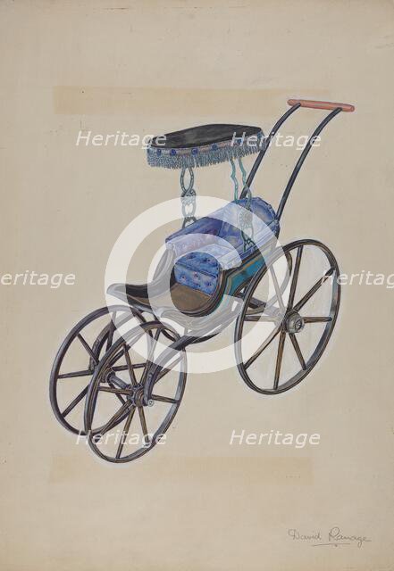 Doll Go-Cart, c. 1937. Creator: David Ramage.