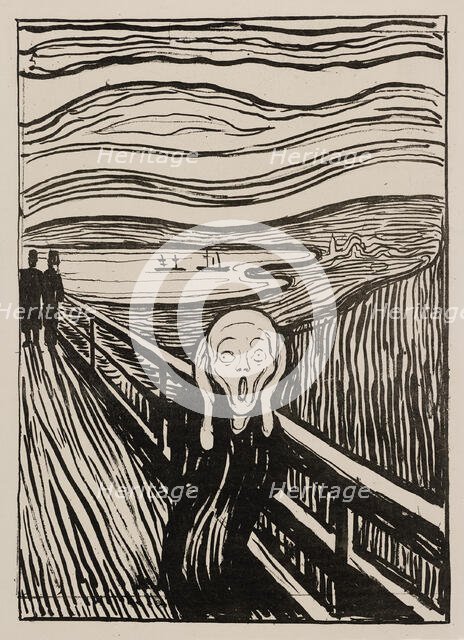 The Scream, 1895. Creator: Edvard Munch.