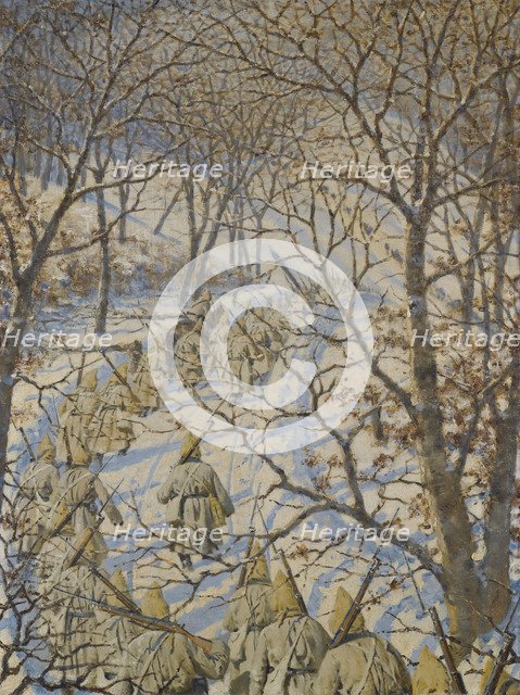 Campaign. Artist: Vereshchagin, Vasili Vasilyevich (1842-1904)