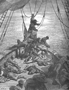 'One of Gustave Doré's Illustrations for The Ancient Mariner', c1870s,  (c1950). Creator: Gustave Doré.