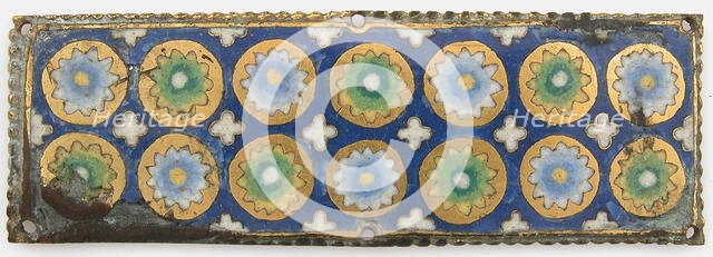 Plaque from a Reliquary Shrine, German, ca. 1185. Creator: Unknown.