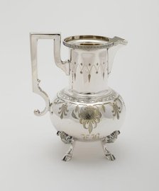 Cream Pot, part of Tea and Coffee Service, 1878. Creator: Rogers Smith and Company.