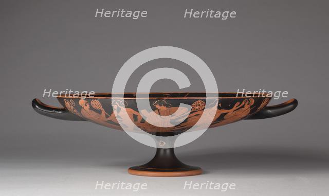 Drinking Cup (Kylix), c. 480 BC. Creator: Douris (Greek), attributed to.