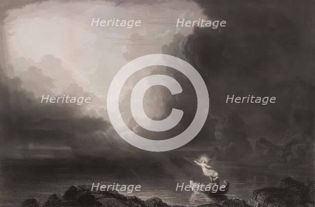 The Voyage of Life: Old Age, 1856. Creator: James Smillie.