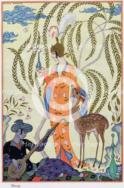 'Persia', 1912. Artist: Georges Barbier