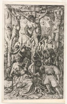 The Calvary, c. 1520. Creator: Daniel I Hopfer (German, c. 1470-1536).