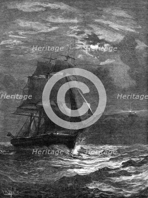 Homeward Bound - drawn by J. R. Wells, 1881. Creator: Unknown.